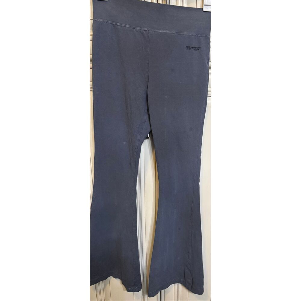 Zara Girls Pull-On High Waist Flare Leg Yoga Leggings Charcoal Gray Size 13-14